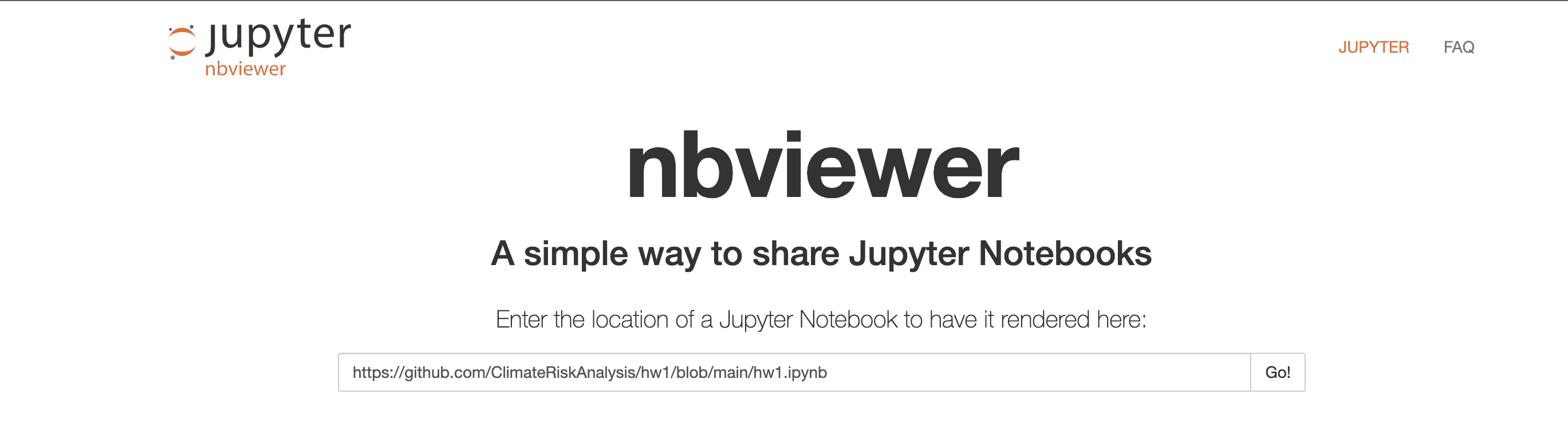 Pasting GitHub Notebook URL into NBViewer